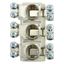 Fuse-base, LV, 63 A, AC 400 V, D02, 3P, IEC, DIN rail mount, suitable wire 1.5 - 4 mm2, 2xM5 o/p terminal, 2xM5 i/p terminal thumbnail 33