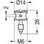 ACC811451 SCREWS M6 IN PVC FOR COVERPLATE SEALABLE thumbnail 1