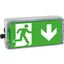 EX-protected emerg.luminaire EXIT 2 N zone2/22 LED 3h230V AC thumbnail 2