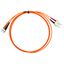 FO Patchcord Duplex SC/FC,62,5/125æm OM1, LS0H, orange, 5m thumbnail 2