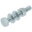 SKS 12x80 F Hexagonal screw with nut and washers M12x80 thumbnail 1
