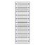 Flush-mounted distribution board 2U-33K,H:1605 W:590 D:250mm thumbnail 2