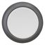 Pushbutton, RMQ-Titan, Flat, momentary, gray, Blank, Bezel: black thumbnail 5