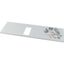 Front cover, +mounting kit, for NZM1, horizontal, 4p, HxW=150x600mm, grey thumbnail 5