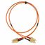 FO Patchcord Duplex SC/SC,62,5/125æm OM1, LS0H, orange, 5m thumbnail 2