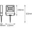 ENDURA® GARDEN FLOOD Spike 20W 3000K thumbnail 5