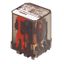 Power Relay 3 C/O 60VDC 16A, plain cover, AMP Faston 187 thumbnail 1