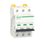 Miniature circuit-breaker, Acti9 iC60H, 3P, 4 A, D curve, 10000 A (IEC 60898-1), 70 kA (IEC 60947-2) thumbnail 6