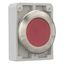 Illuminated pushbutton actuator, RMQ-Titan, flat, maintained, red, blank, Front ring stainless steel thumbnail 13