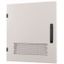 Door to switchgear area, ventilated, right, IP30, HxW=600x800mm, grey thumbnail 1