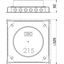 UDSSD 25038 R4 Underfloor box for GESR4 329x329x92 thumbnail 2