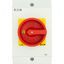 Safety switch, P1, 25 A, 3 pole, 1 N/O, 1 N/C, Emergency switching off function, With red rotary handle and yellow locking ring, Lockable in position thumbnail 24