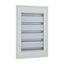 Complete flush-mounted flat distribution board with window, white, 24 SU per row, 5 rows, type C thumbnail 8