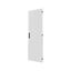 Door to switchgear area, closed, IP55, HxW=2000x1200mm, grey thumbnail 3