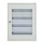 Complete flush-mounted flat distribution board with window, white, 24 SU per row, 4 rows, type C thumbnail 6