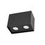 CHLOE DUO 2XGU10 IP20 rectangle black regulated eye thumbnail 21