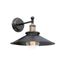 MARLIN BLACK + GOLD WALL LAMP E27 25W thumbnail 1