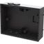 42361F-03 Flush-mounted box&pre-installation box for touch 7&10,Black thumbnail 1