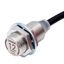 Proximity sensor, inductive, full metal stainless steel 303 M18, shiel thumbnail 2