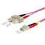 OpDAT patch cord SC-D/LC-D OM4, 10.0 m thumbnail 3