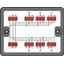 Distribution box Single-phase current (230 V) 1 input black thumbnail 2