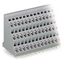 Triple-deck PCB terminal block 2.5 mm² Pin spacing 5 mm gray thumbnail 1