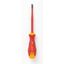 ISLS8 125 mm screwdriver with 6 mm slotted blade. Certified to 1000 V ac and 1500 V dc. thumbnail 1