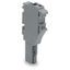 1-conductor female connector Push-in CAGE CLAMP® 4 mm² gray thumbnail 2