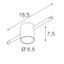 COMET, cable luminaire for TENSEO, QR-C51, chrome thumbnail 2