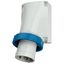 Wall mounted inlet, 63A3p6h230V, IP67 thumbnail 2