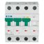 RCD/MCB combination, 6 A, 300 mA, MCB trip characteristic: C, 3p+N, RCD trip characteristic: A thumbnail 3