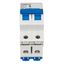 Miniature Circuit Breaker (MCB) AMPARO 10kA, D 25A, 2-pole thumbnail 2