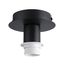 FENDA E27 ceiling light, black, without shade thumbnail 5