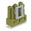 Socket for PCBs straight 3-pole light green thumbnail 1