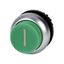 Pushbutton, RMQ-Titan, Extended, maintained, green, inscribed, Bezel: titanium thumbnail 4