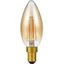 LED E14 Fila Candle C35x100 230V 250Lm 4W 922 AC Gold Dim thumbnail 1