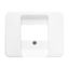 2561-24G CoverPlates (partly incl. Insert) carat® Studio white thumbnail 2