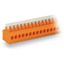 PCB terminal block push-button 1.5 mm² orange thumbnail 5