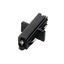 Longitudinal connector for HV-track, black, electrical thumbnail 1