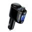 Bluetooth FM Modulator Car Charger 12-24V 2xUSB 3.4A with Cigarette Lighter Port thumbnail 1