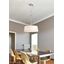 HOTEL WHITE PENDANT LAMP 3 X E27 60W thumbnail 2