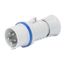 STRAIGHT PLUG HP - IP44/IP54 - 2P+E 32A 200-250V 50/60HZ - BLUE - 6H -  FAST WIRING thumbnail 2