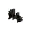 BB0 Black, Brass bar DIN rail adapter thumbnail 1