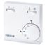 Room controller, 5-30C, AC 230V, 1 changeover contact, 10/5 A, heating/cooling switch, on/off thumbnail 1