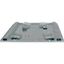 Surface-mount service distribution board base frame HxW = 460 x 400 mm thumbnail 2