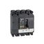 circuit breaker ComPact NSX160B, 25 kA at 415 VAC, TMD trip unit 125 A, 4 poles 3d thumbnail 3