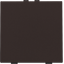 Single push button for Niko Home Control, dark brown coated thumbnail 2