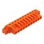 THT female header angled Pin spacing 5.08 mm orange thumbnail 1