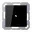 Cable outlet w.centre plate and insert A590ASW thumbnail 1