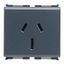 SOCKET-OUTLET STANDARD AUSTRALIANO 250V ac - 2P+E 10A - 2 MODULES - PLAYBUS thumbnail 2